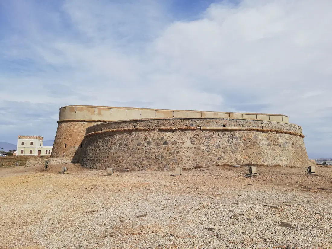 Castillo de Guardias Viejas, en el término municipal de El Ejido