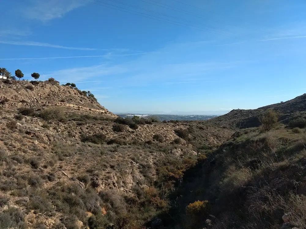 Cerros y ramblas de Huércal de Almería